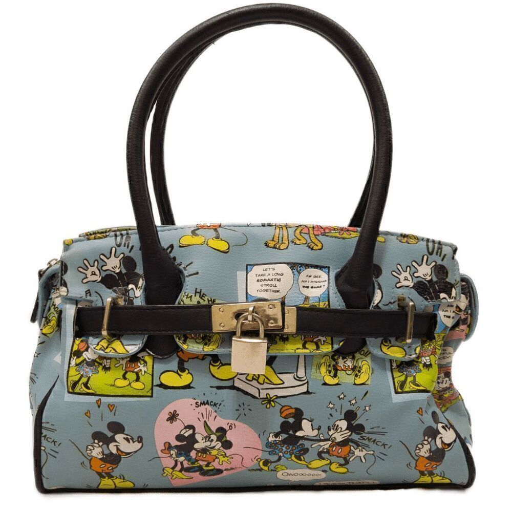 Disney Animation Comic Style Handbag Purse